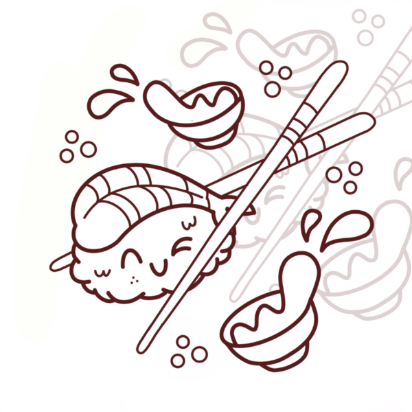 Para Colorear - Nigiri - Imagen 3